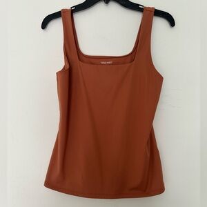 Nine West Women's Rust Tank Top Size L